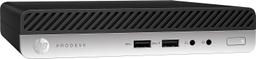 HP ProDesk 405 G4 Desktop Mini PC - AMD Ryzen 5 PRO 2400GE 3.2GHz - 180GB - Black/Silver - 8GB RAM