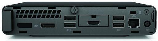 HP ProDesk 405 G4 Desktop Mini PC - AMD Ryzen 5 PRO 2400GE 3.2GHz - 180GB - Black/Silver - 8GB RAM