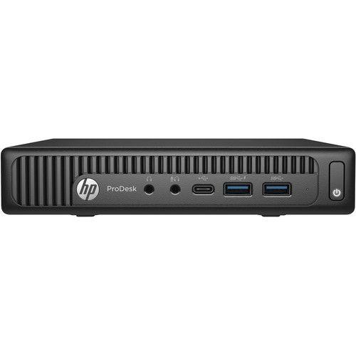 HP  ProDesk 600 G2 Desktop Mini PC - Intel Celeron G3900T 2.6GH - 128GB - Black - 4GB RAM - Excellent