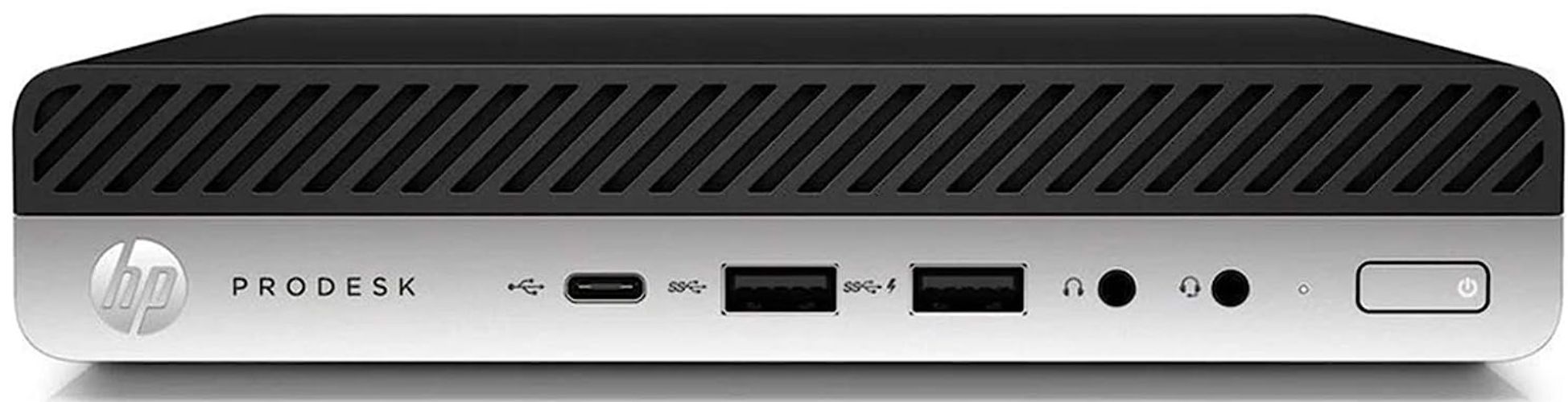 HP ProDesk 600 G3 Desktop Mini Business PC - Intel Core i3-7100T 3.4GHz - 500GB - Black - 16GB RAM