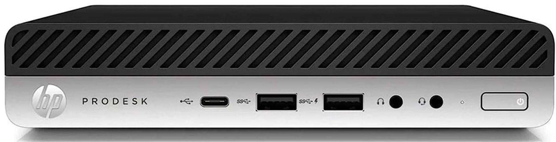 HP  ProDesk 600 G3 Desktop Mini Business PC - Intel Core i5-6500T 2.5GHz - 256GB - Black - 8GB RAM - Excellent