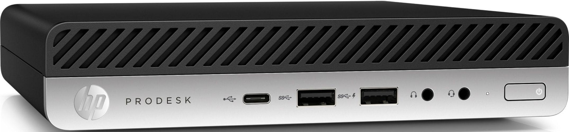 HP ProDesk 600 G4 MFF - Intel Core i5-8600T 2.3GHz - 256GB - Black - 8GB RAM