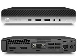 HP ProDesk 600 G4 Desktop Mini Business PC - Intel Core i5-8500T 2.1GHz - 512GB - Black - 16GB RAM