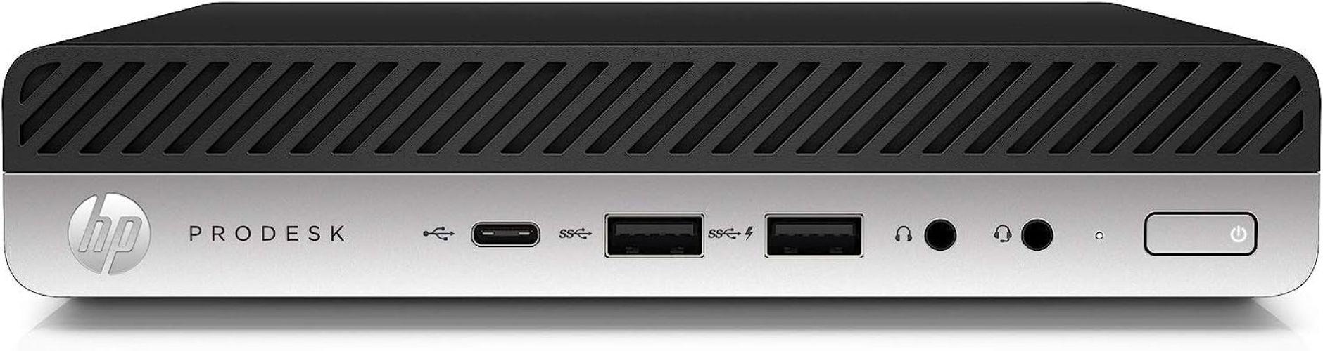 HP  ProDesk 600 G5 Desktop Mini Business PC - Intel Core i3-9100T 3.1GHz - 256GB - Black - 8GB RAM - Excellent