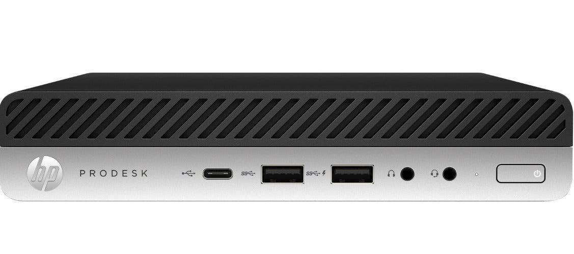 HP  ProDesk 600 G5 Mini i5-9500T 2.2GHz - 256GB - Black - 16GB RAM - Excellent