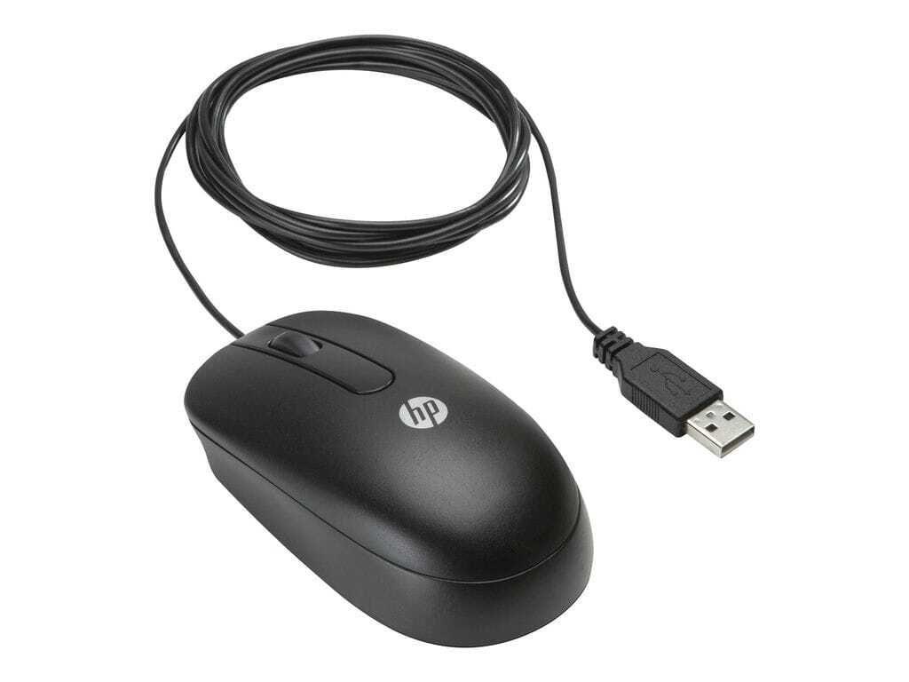 HP  QY777AA USB Mouse - Black - Excellent