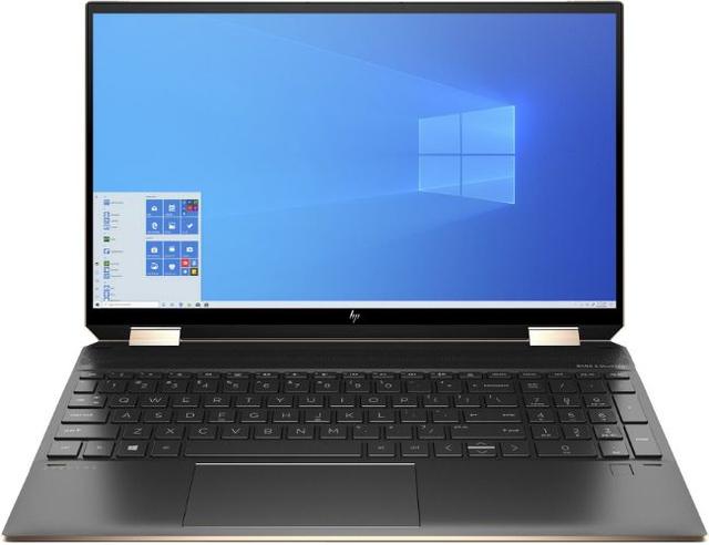HP Spectre x360 15-eb0043dx Laptop 15.6" Intel Core i7-10510U 1.8GHz in Nightfall Black