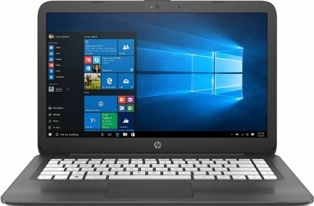 HP Stream 14-cb112wm Laptop 14" Intel Celeron N4000 1.1GHz in Gray in Acceptable condition