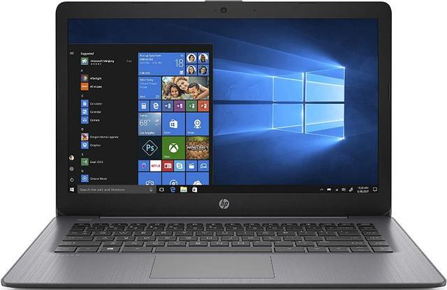 HP Stream 14-cb164wm Laptop 14" Intel Celeron N4000 1.1GHz in Brilliant Black in Acceptable condition
