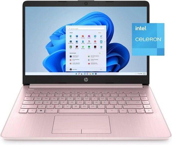 HP Stream 14-cf2112wm Laptop 14" Intel Celeron N4120 1.1GHz in Pink in Good condition