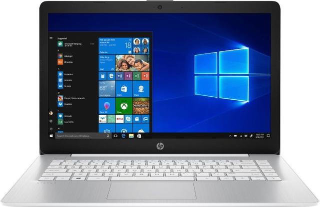 HP Stream 14-ds0061cl Laptop 14" AMD A4-9120e 1.5GHz in Diamond White in Acceptable condition