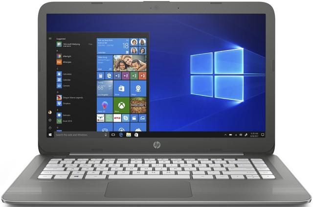 HP Stream 14-cb012wm Laptop 14" Intel Celeron N3060 1.6GHz in Gray in Acceptable condition