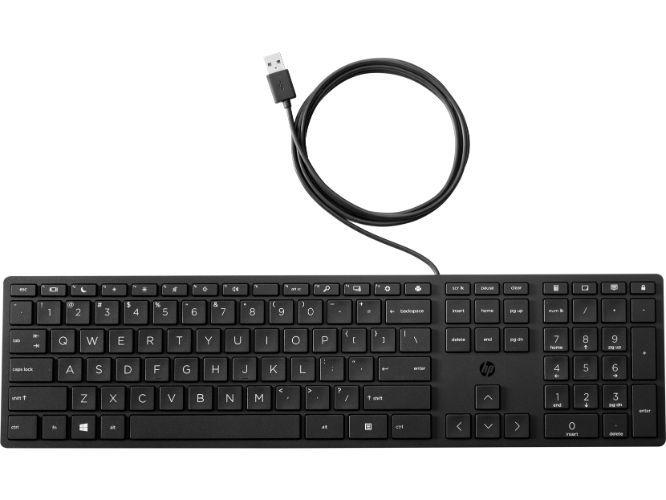 HP Wired Desktop 320K Keyboard - Black