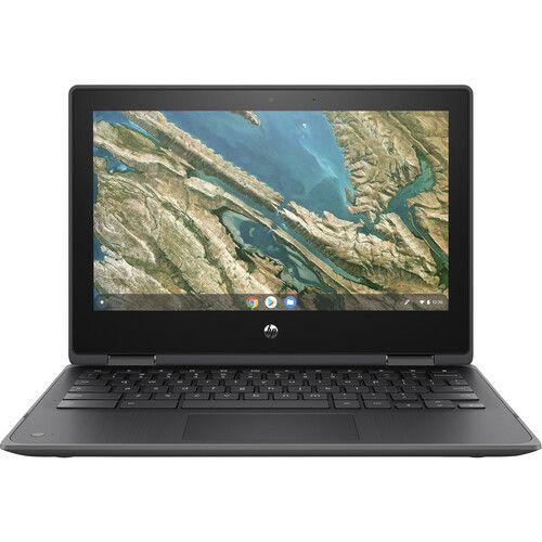 HP x360 11 G3 EE Chromebook 11.6" Intel Pentium Silver N5000 1.1GHz in Black in Acceptable condition