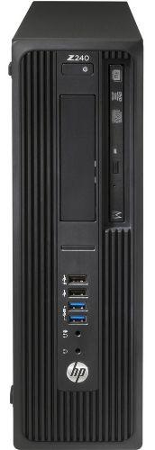 HP  Z240 SFF Workstation - Intel Core i5-7500 3.4GHz - 256GB - Black - 8GB RAM - Excellent