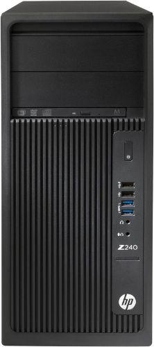 HP  Z240 Workstation Tower Desktop - Intel Core i7-6700 3.4GHz - 512GB - Black - 32GB RAM - Excellent