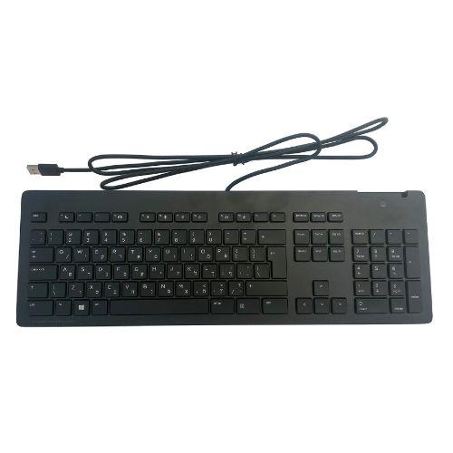 HP  Z9H48AT#ABA Business Slim Smartcard Keyboard - Black - Excellent