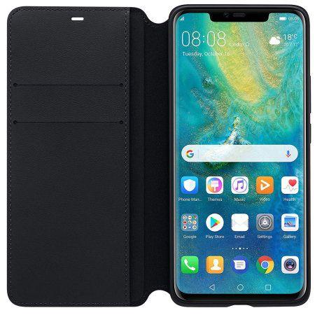 Huawei Wallet Phone Cover for Huawei Mate20 Pro - Black