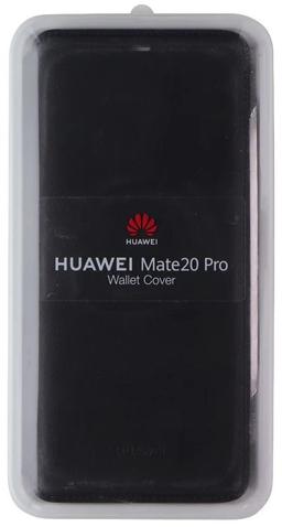Huawei Wallet Phone Cover for Huawei Mate20 Pro - Black