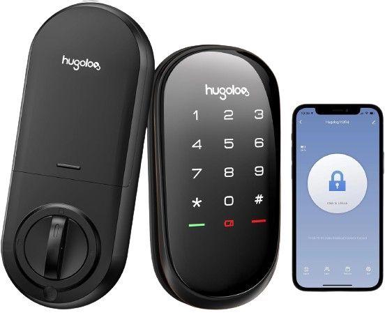 Hugolog  HU04 Keyless Smart Lock with Touchscreen - Black - Excellent