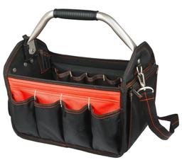 Hultafors Work Gear HT5587 Open-Top Tool Carrier - Black