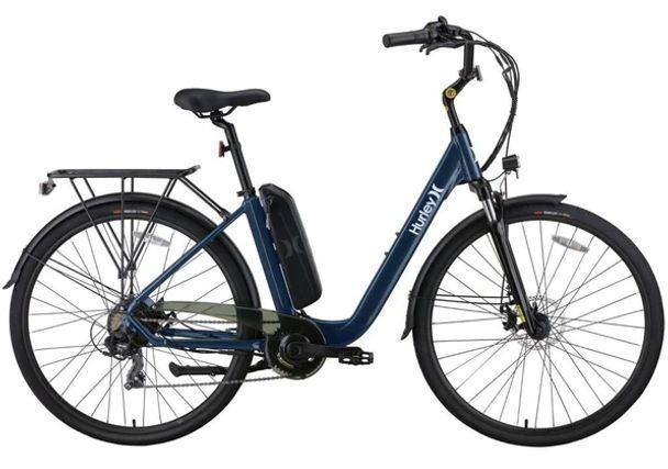Hurley X Laguna E-Step Thru Bike 7 Speed 26" Wheel 