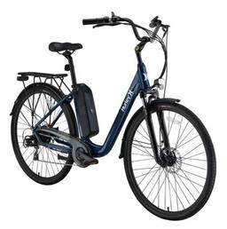 Hurley X Laguna E-Step Thru Bike 7 Speed 26" Wheel - Navy