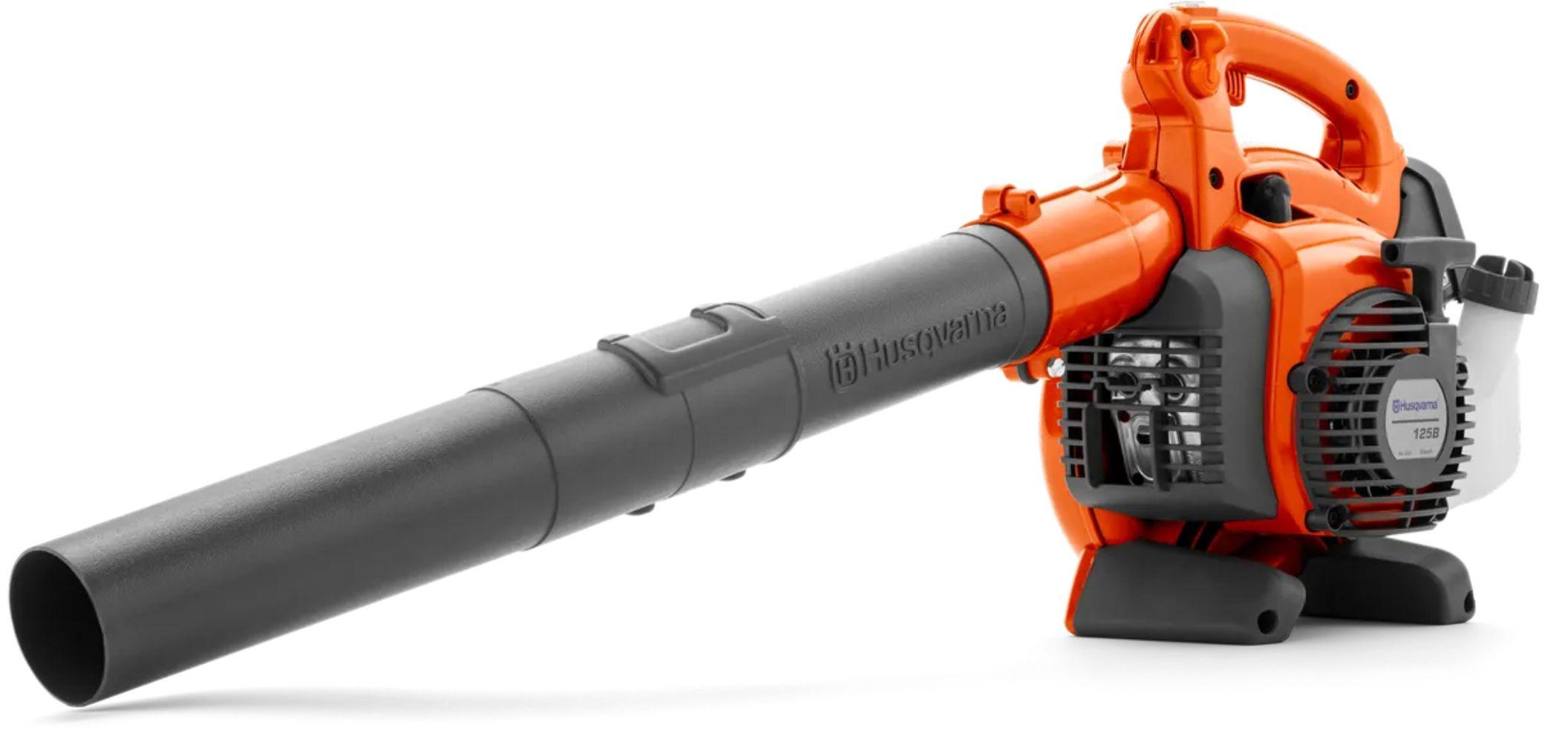Husqvarna  125B 28cc 1.1hp 2-Cycle Gas Leaf Blower - Orange/Black - Excellent