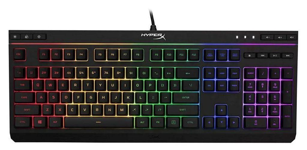 HyperX  Alloy Core RGB Membrane Gaming Keyboard - Black - Excellent