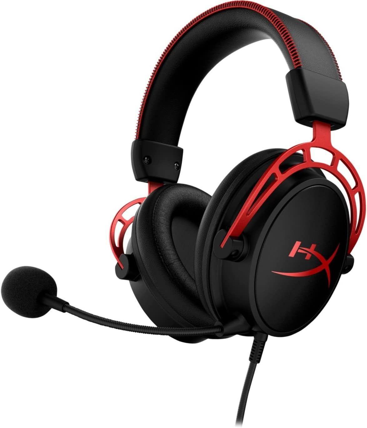 HyperX  Cloud Alpha Gaming Headset - Black/Red - Excellent