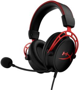 HyperX Cloud Alpha Wired Gaming Headset - Black/Red