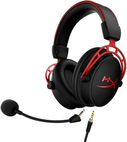 HyperX Cloud Alpha Wired Gaming Headset - Black/Red