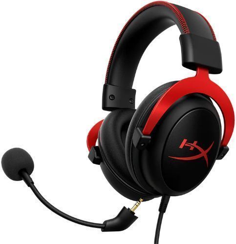 HyperX Cloud II Wired Gaming Headset - Black/Red