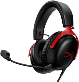 HyperX Cloud III Wired Gaming Headset - Black/Red