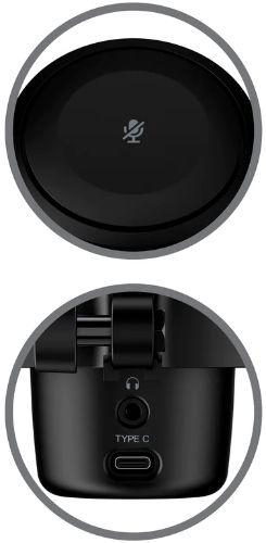 HyperX DuoCast RGB Lighting USB Microphone - Black