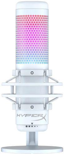 HyperX  QuadCast S RGB USB Microphone - White - Excellent