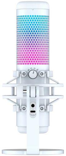 HyperX QuadCast S RGB USB Microphone - White