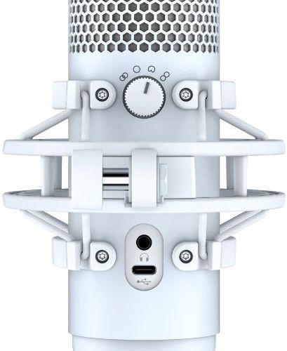 HyperX QuadCast S RGB USB Microphone - White