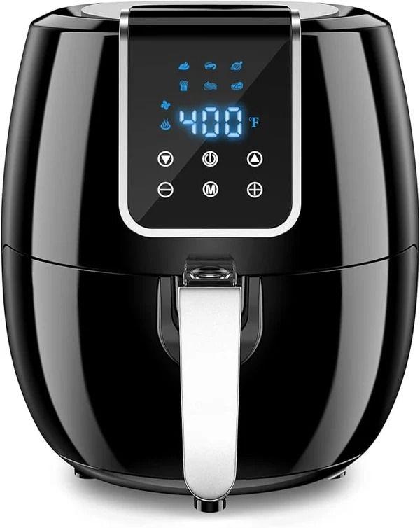 Iconites  6-in-1 Air Fryer 7Qt/6.5L Smart Electric Hot Airfryer AF1201K - Black - Excellent