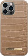 iDeal of Sweden Atelier Phone Case for iPhone 13 Pro Max - Camel Croco