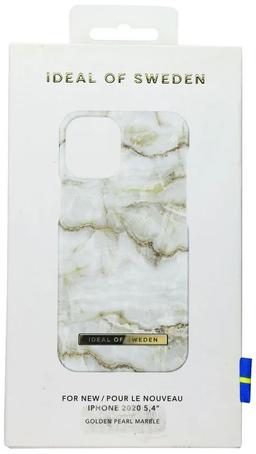 iDeal of Sweden Fashion Phone Case for iPhone 12 mini - Golden Pearl Marble