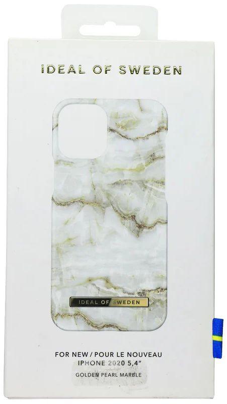 iDeal of Sweden Fashion Phone Case for iPhone 12 mini - Golden Pearl Marble