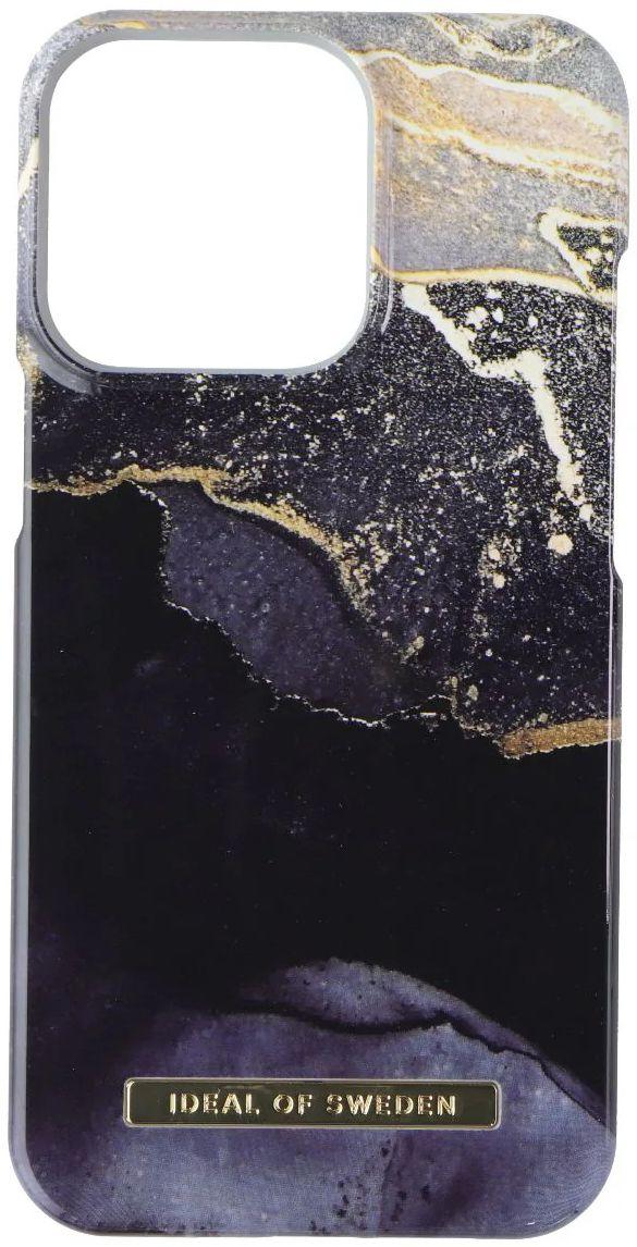 iDeal of Sweden Printed Phone Case for iPhone 13 Pro - Golden Twilight Marble