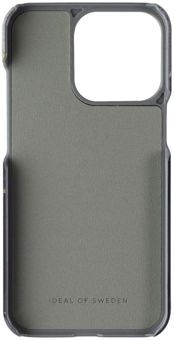 iDeal of Sweden Printed Phone Case for iPhone 13 Pro - Golden Twilight Marble