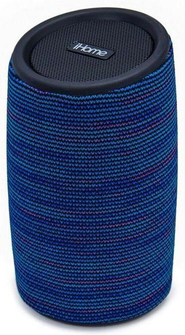 iHome  iBT77v2 Portable Bluetooth Fabric Speaker - Blue/Purple - Acceptable