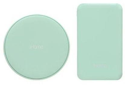 iHome  Rainbow 2-in-1 Ultra Slim Charging Bundle - Neo Mint - Brand New
