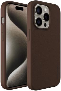 Incase Icon Phone Case with MagSafe for iPhone 15 Pro Max - Brown Pebbled Leather