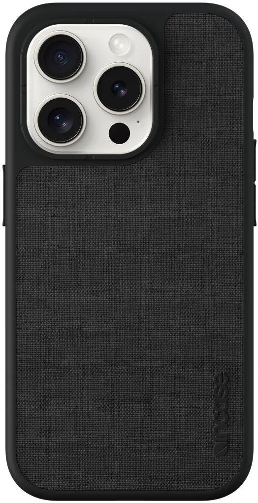 Incase Icon Phone Case with MagSafe for iPhone 15 Pro - Woolenex Graphite