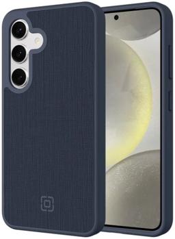 Incipio cru. Protective Phone Case for Galaxy S24 - Navy Canvas