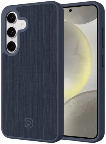 Incipio cru. Protective Phone Case for Galaxy S24 - Navy Canvas